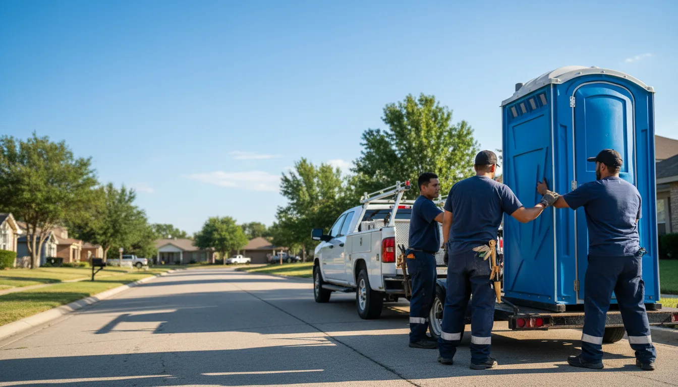 Portable Toilet Rental in Greenwell Springs, LA near me